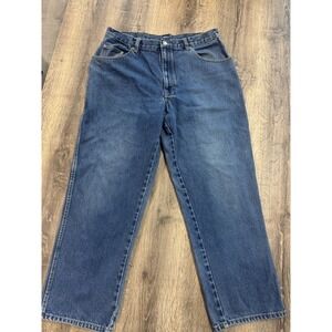 Basic Editions Men's‎ Blue Jeans Relaxed Fit 100% Cotton Size 36W X 30L